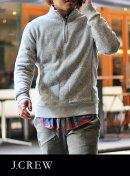 画像: 【J.CREW】HARFZIP STAND SWEAT 入荷アップしました。