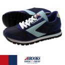 画像: 【BROOKS】ブルックス HERITAGE CHARIOTNAVY/TURQUOISE入荷アップしました。