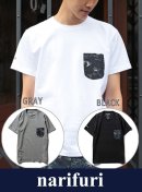 画像: 【narifuri】 TPixel camo pocket T-SH/US NAVY "3P PACK"（NF810）新入荷アップしました。