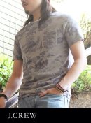 画像: 【J.CREW】 Slim Washed Aloha Pocket S/S TEE GRY/PPL 新入荷アップしました。