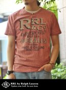 画像: 【RRL】ヘンリーネック LOGO PRINT TEE 杢RED 新入荷アップしました。