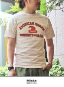 画像: 【Ｍixta】 ミクスタ INDIAN PRINT S/S TEE NATURAL 新入荷アップしました。