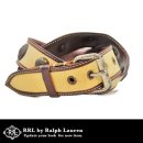 画像: 【RRL】キャンバス×レザーコンチョ　BELT BEG 新入荷アップしました。