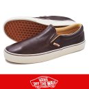 画像: 【VANS】CLASSIC SLIPON DARK BROWN LEATHER 新入荷アップしました。