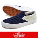 画像: 【VANS】Classic Slip-On (Suede/Woven) NVY/BLUE 新入荷アップしました。