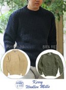 画像: 【kerry woollen mills】Popcorn Crew Neck Sweater  新入荷アップしました。