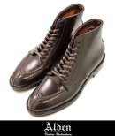 画像: 【ALDEN】4039 ハドソーン 9アイレット ドレスブーツ #8 BURGUNDY 新入荷アップしました。