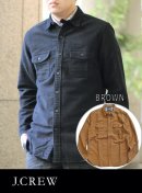 画像: 【J.CREW】コットンモール WORK SHIRT F4558  新入荷アップしました。