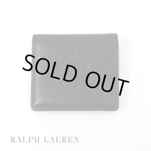 画像: 【LAUREN RALPH LAUREN】 レザー型押しミニウォレット