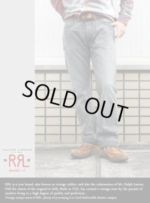 画像: 【RRL ダブルアールエル】スリムブーツカットデニム 