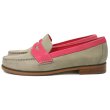 画像5: Cole Haan ALEA PENNY MOC SMOKE KHAKI/PINK (5)