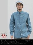 画像1: 【RRL ダブルアールエル】ストライプワークシャツ (1)