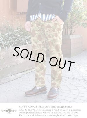 画像: 【KIFFE】 HUNTER CAMOUFLAGE PANTS