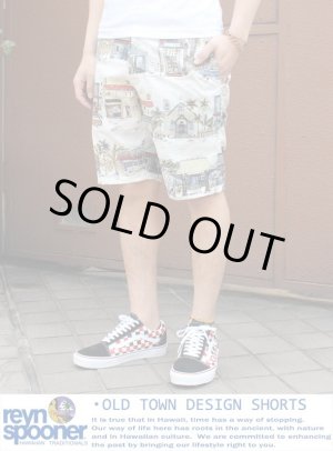 画像: 【Reyn Spooner】 OLD TOWN DESIGN SHORTS （paper別注）