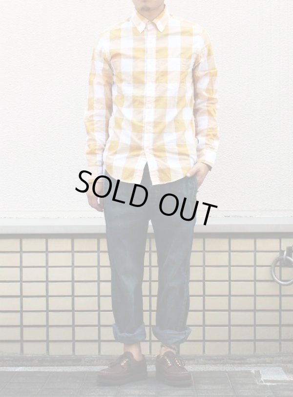 画像2: 【J.CREW】Block check Shirt ブロックチェックシャツ WHT/CREAM (2)