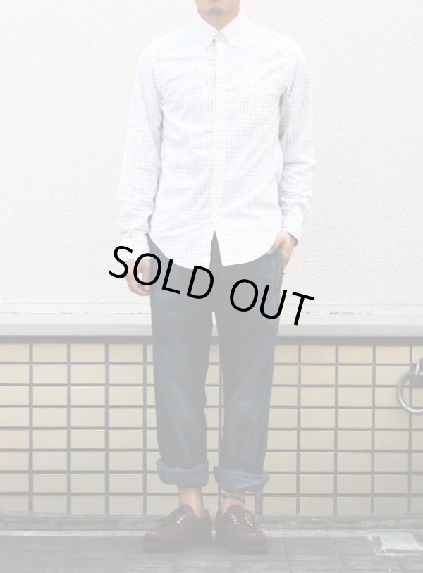 画像2: 【J.CREW】Miniature Check Shirt WHT/YLW/BLU (2)