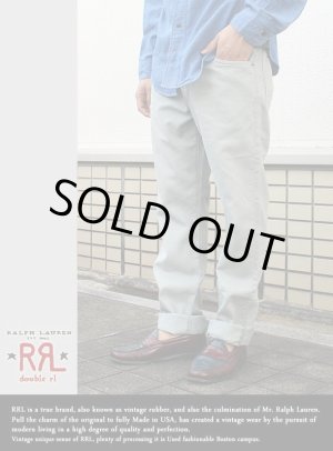 画像: 【RRL ダブルアールエル】Slim Fit PiquePants S.BLU