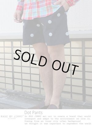 画像: 【MADE BY JIMMY】Dot Pants NVY