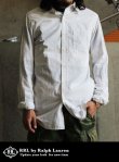 画像1: 【RRL】ダブルアールエル コットンL/S-SHIRT WHITE◆SALE 50% off◆ (1)