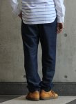 画像3: 【J.CREW】デニムシャンブレーイージーパンツ NAVY (3)