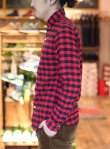 画像2: 【J.CREW】ジェイクルー ブロックチェックシャツ OXFORD RED (2)