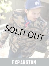 画像: 【EXPANSION】エクスパンション GLEN COVE JACKET BLEED TIGER CAMO