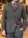 画像2: 【EXPANSION】エクスパンション GLEN COVE JACKET CHEVIOT TWEED (2)