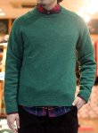 画像2: 【J.CREW】ジェイクルー クルーネックニット GREEN (2)