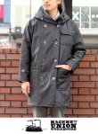 画像1: 【HACKNEY UNION WORKHOUSE】ハックニーユニオンワークハウス Fisherman Long Coat フィッシャーマン ロングコートOILED (1)