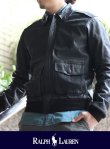 画像1: 【POLO RALPH LAUREN】ポロ ラルフローレン A-2 LEATHER JACKET (1)