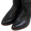画像2: 【RRL】ダブルアールエル Studded Western Cowboys Boots　BLACK (2)