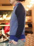 画像2: 【J.CREW】カゼット クルーネックスウェット NAVY (2)