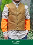 画像1: 【FILSON】フィルソン OIL TIN CLOTH VEST TAN (1)