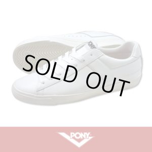 画像: 【PONY】TOPSTAR EMPIRE PREMIUM LEATHER WHITE/WHITE