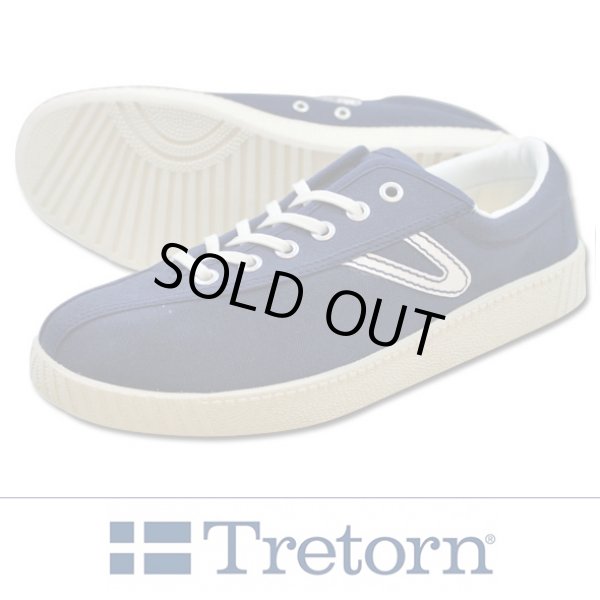 画像1: 【TRETORN】 トレトン NYLITEナイライト キャンバス NAVY/WHITE (1)