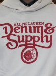 画像4: 【DENIM&SUPPLY by Ralph Lauren】 カンガルーポケットフーディースウェット (4)