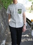 画像6: 【narifuri】 ナリフリ Seersucker stripe short sleeve shirt（NF924） (6)