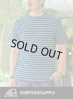 画像: 【SURFSIDE SUPPLY CO】 サーフサイドサプライ  INDIGO Pocket BORDER TEE