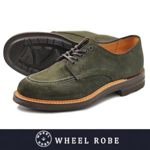 画像: 【WHEEL ROBE】 ウィールローブ MOC TOE  SUEDE GREEN