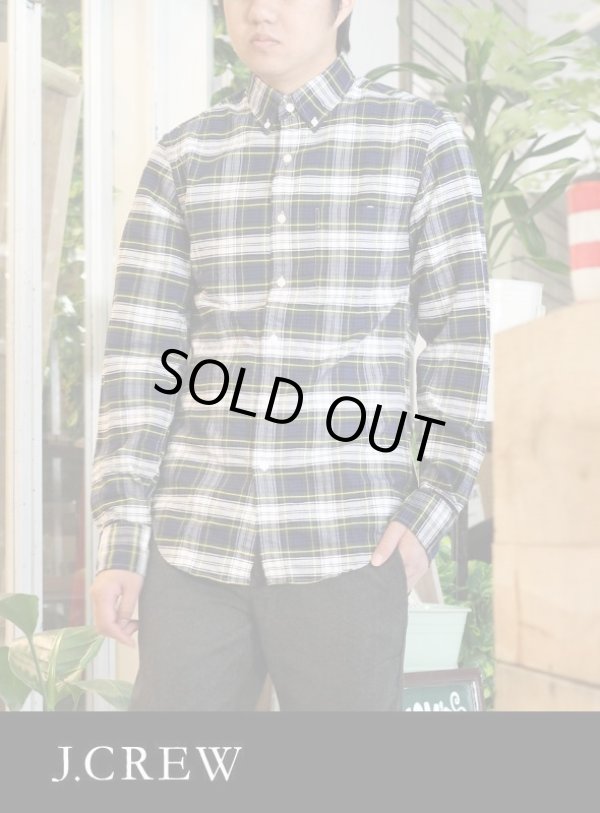 画像1: 【J.CREW】ジェイクルー OX.FORD B.D CHECK SHIRT タータンチェック (1)