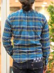 画像4: 【J.CREW】 ジェイクルー OX FORD B.D CHECK SHIRT BLUE/YELLOW (4)