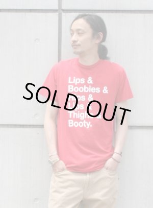 画像: 【BLOOD IS THE NEW BLACK】 　S/SプリントTシャツ　LIPS