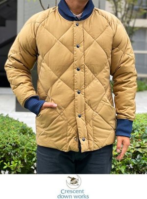 画像: 【CRESCENT DOWN WORKS】クレセントダウンワークス QUILTED DOWN JACKET