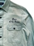 画像4: 【POLO RALPH LAUREN】ポロ ラルフローレン Chambray L/S SHIRTS (4)