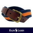 画像1: 【POLO RALPH LAUREN】  ポロ ラルフローレン レザーベルト (1)