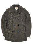 画像2: 【RRL】ダブルアールエル Washed Canvas Pea Coat (2)