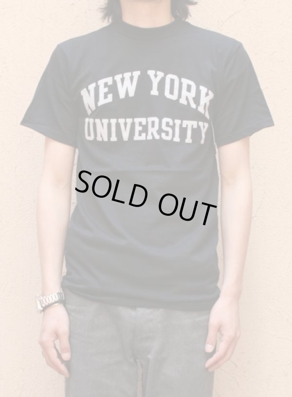 画像1: 【NEWYORK UNIVERSITY】S/SカレッジプリントTシャツ#2 (1)