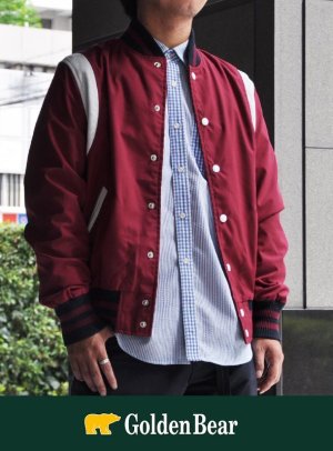 画像: 【Golden Bear】ゴールデンベアー　GBsport　Cotton Stadium jacket