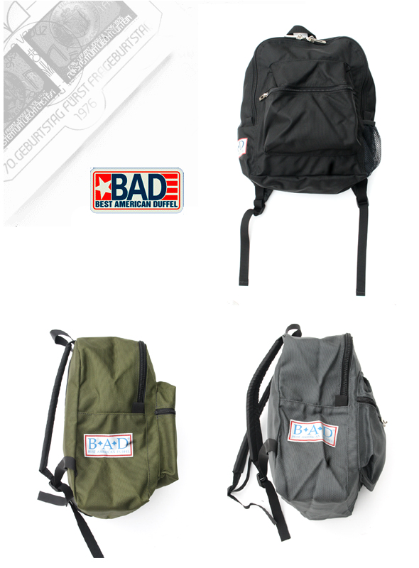 画像: 【BAD BAGS】頑丈なバリスティックナイロンを使用した限定バックパック新入荷アップしました。