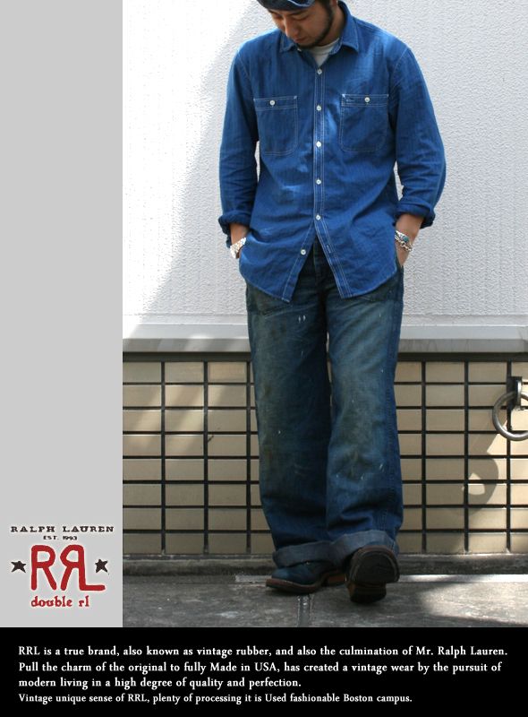 画像: 【RRL】類を見ない圧巻の加工技術 リネン混ベイカーパンツ新入荷アップしました。